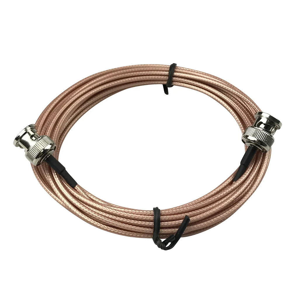 Uvusee 3M/5Meters BNC Male To BNC Male RG316 Pigtail Cable RF Coaxial Cables CCTV HD SDI Camera Video Signal Transmission Qme