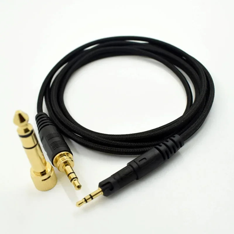 Headset Cable Replacement Cable for Audio-Technica ATH-M50X M40 Headphone 3.5mm Audio Cable Fits Many Headphones Qme