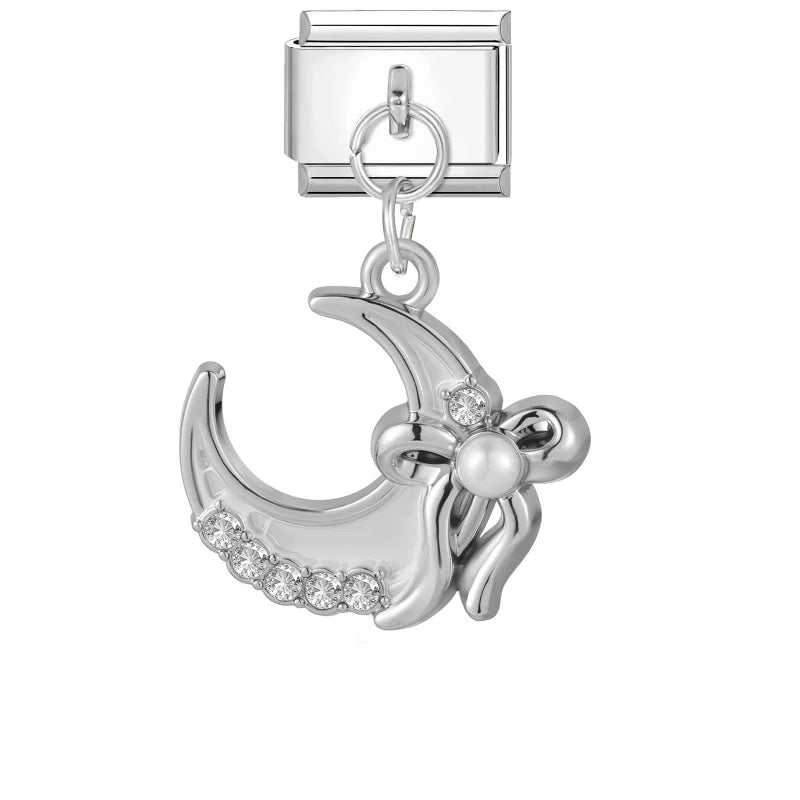 Wholesale Y2K Cute Yellow Duck Pendantred Mushroom Italian Charm
