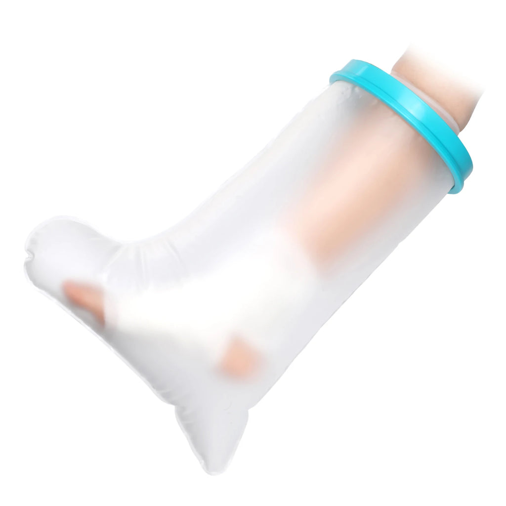 Leg Cast Cover Original Short Leg Cast Cover Transparent Foot Protector for Leg Broken Surgery Protector Foot Qme