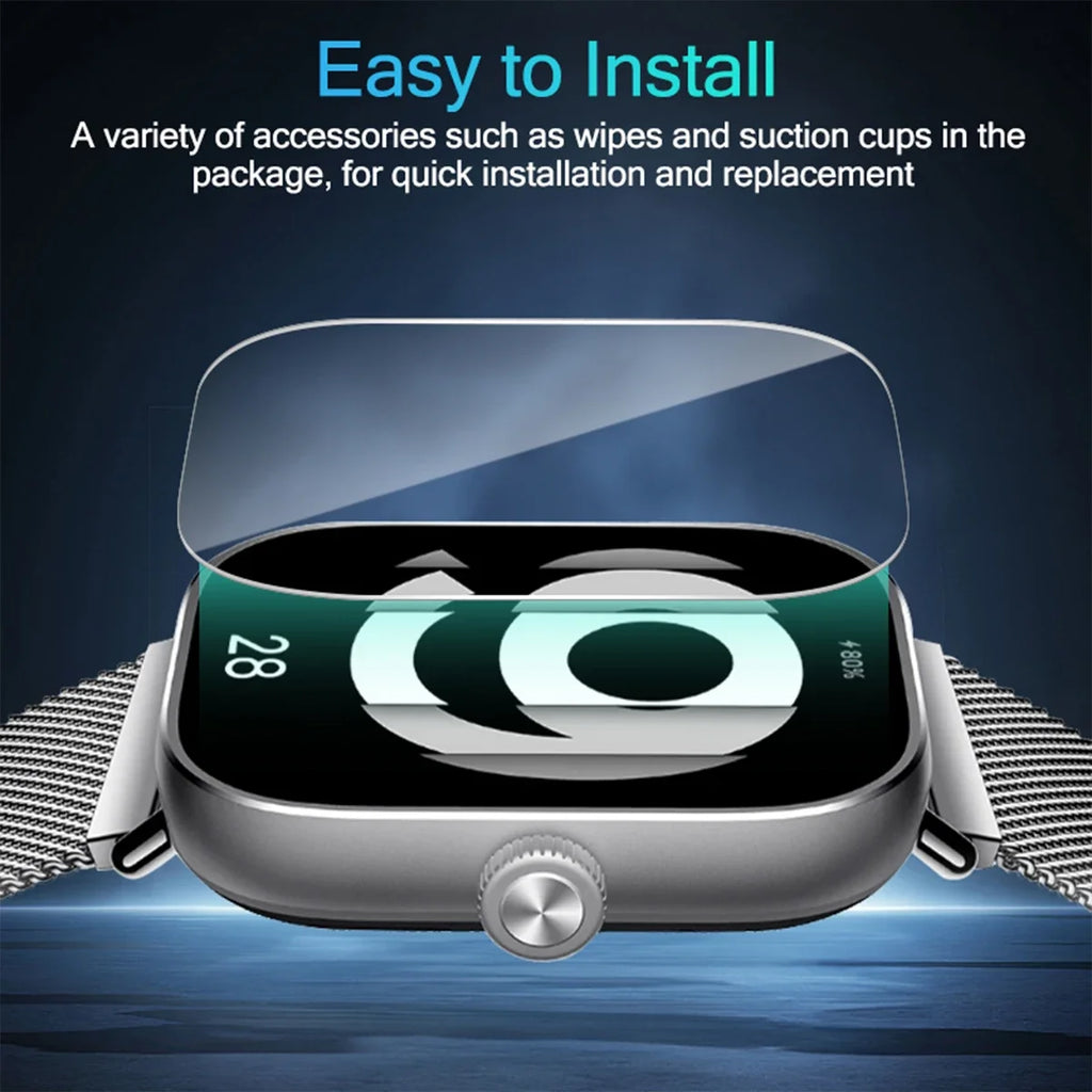 Tempered Glass for Xiaomi Redmi Watch 5 Active Smart Watch Screen Protector Anti-Scratch for Mi Redmi Watch 5 4 Prottiecve Film Qme