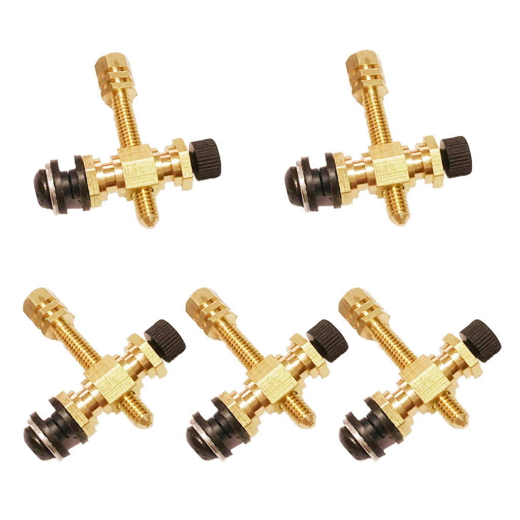 Tattoo Machine Contact Screws Front Binding Post Coil Replacement Assembled Brass Binding Post Tattoo Machine Spare Parts Qme