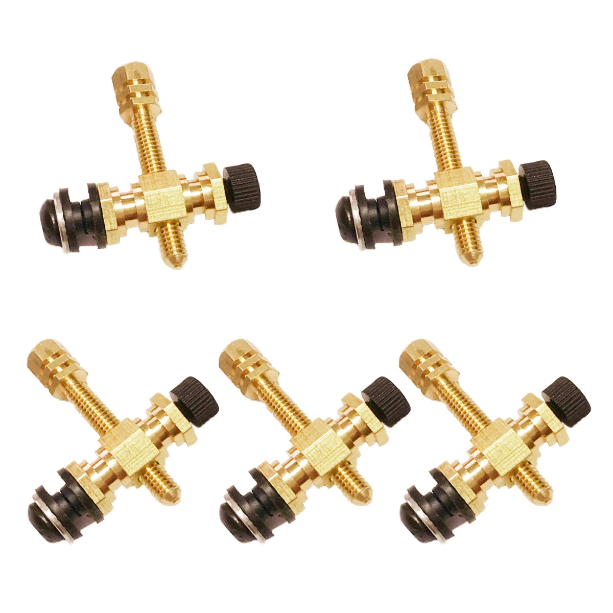Tattoo Machine Contact Screws Front Binding Post Coil Replacement Assembled Brass Binding Post Tattoo Machine Spare Parts Qme