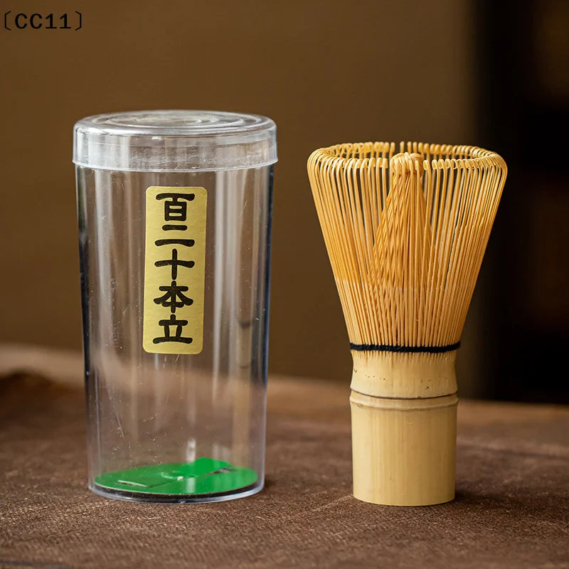 Bamboo Japanese Matcha Tea Whisk Brush Accessories Making 120 Qme