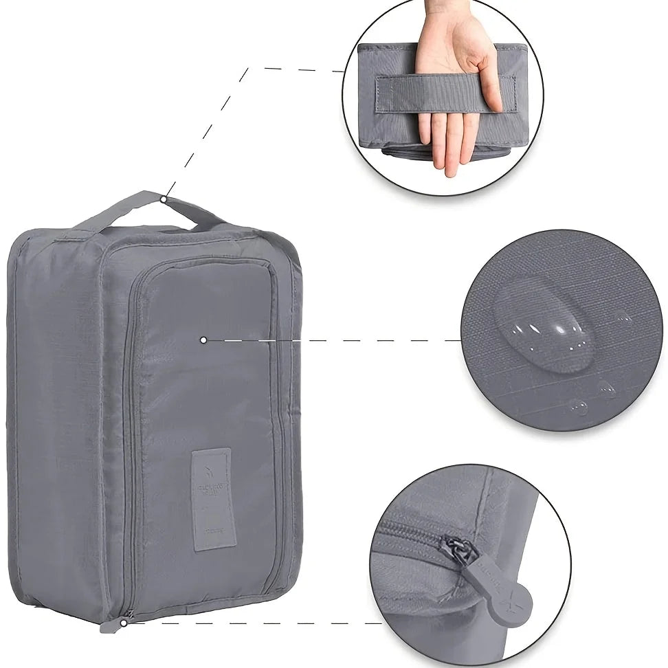 1 Pcs Travel Shoes Organizer, Portable Lightweight Handbag, Multifunctional Storage Bag Qme