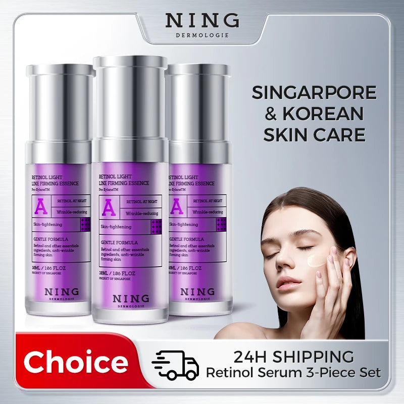 NING Retinol Anti-aging Serum X 3 Starter-friendly Night Essence Qme