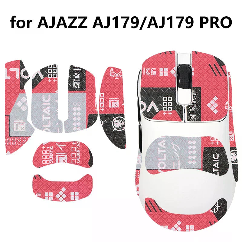 Premium Anti-skid Mouse Grip Tape AJAZZ AJ179 Gaming Sweat-proof Qme