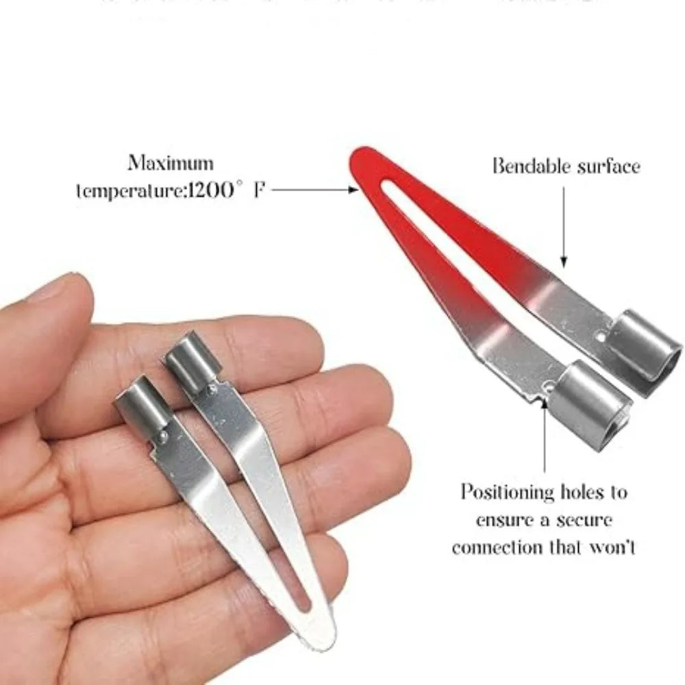 Stainless Steel Hot Melt Repair Triangle Wiping Flat Head Adjustable 45° Elbow Design Soldering Iron Tips Welding Repair Tools Qme