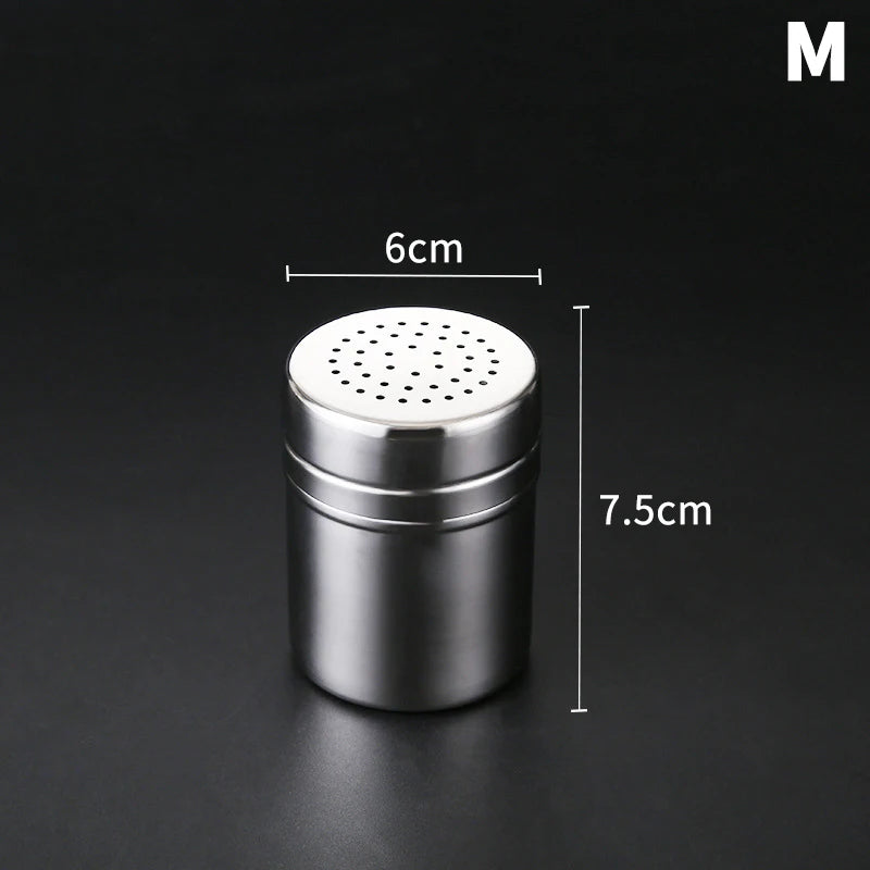 Multipurpose Stainless Steel Seasoning Jar Salt Sugar Bottle Kitchen Qme medium