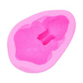 3D Rabbit Silicone Mold Creative Cute Plaster Ornament Candle Molds Qme A
