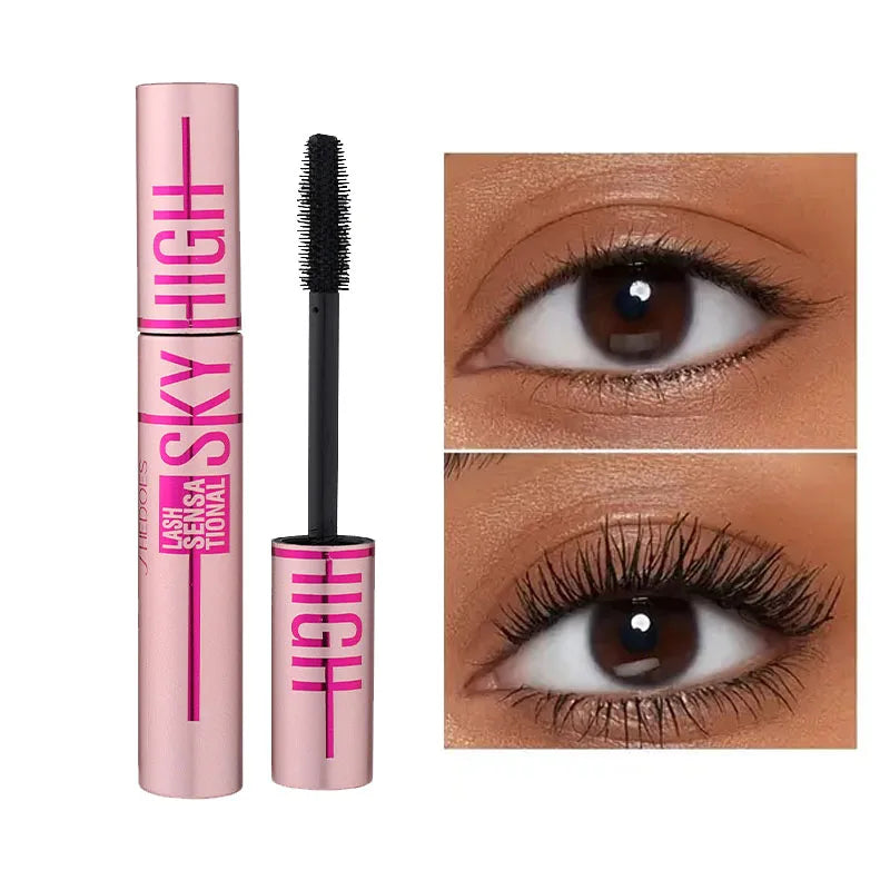 Pink Slender Eye Black Waterproof Sweat Proof Not Easy Smudge Apply Qme