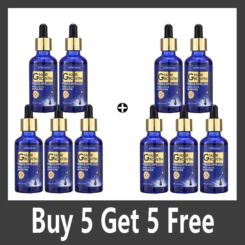 Hair Growth Serum Anti Loss Regrowth Hair Growth Oil Prevent Baldness Repair Damage Scalp Massage Moisturizing Nourish Hair Care Qme Buy 5 Get 5 Free