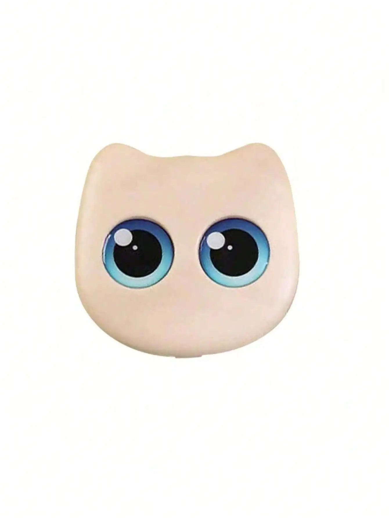 1 Box Mini Cute Cat Design Portable Makeup Brush Powder Eyeshadow Qme pink