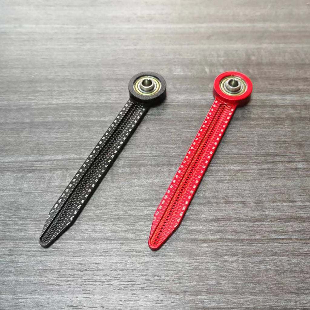 Woodworking Compass Scriber Multi-Purpose Portable Woodworking Hole Ruler Circle Maker Compass for Carpenter Architect Qme