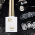 White Opal Powder Snowflake Nail Polish Gel UV Art DIY Charm Qme 01
