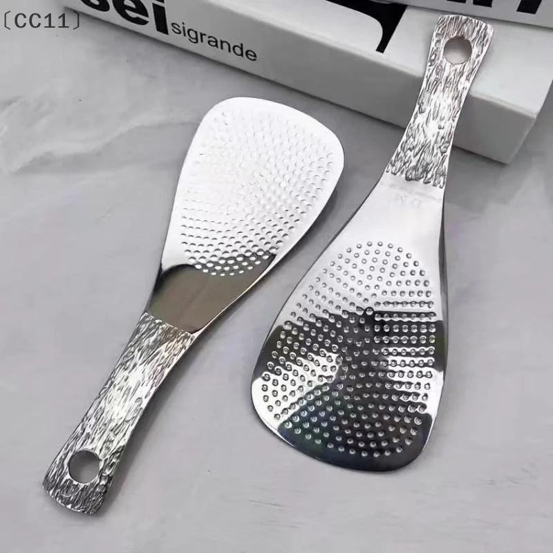 CC11Stainless Steel Rice Spoon Anti Scalding Large Capacity Thicken Qme