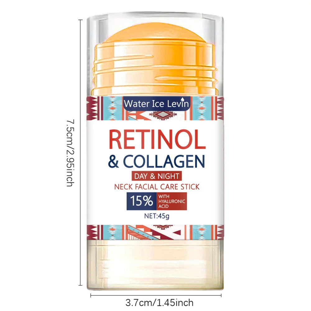 45g Retinol Lifting Firming Cream Stick Collagen Smooth wrinkles Face Cream For Moisturizer Whitening Brighten Skin Product Qme