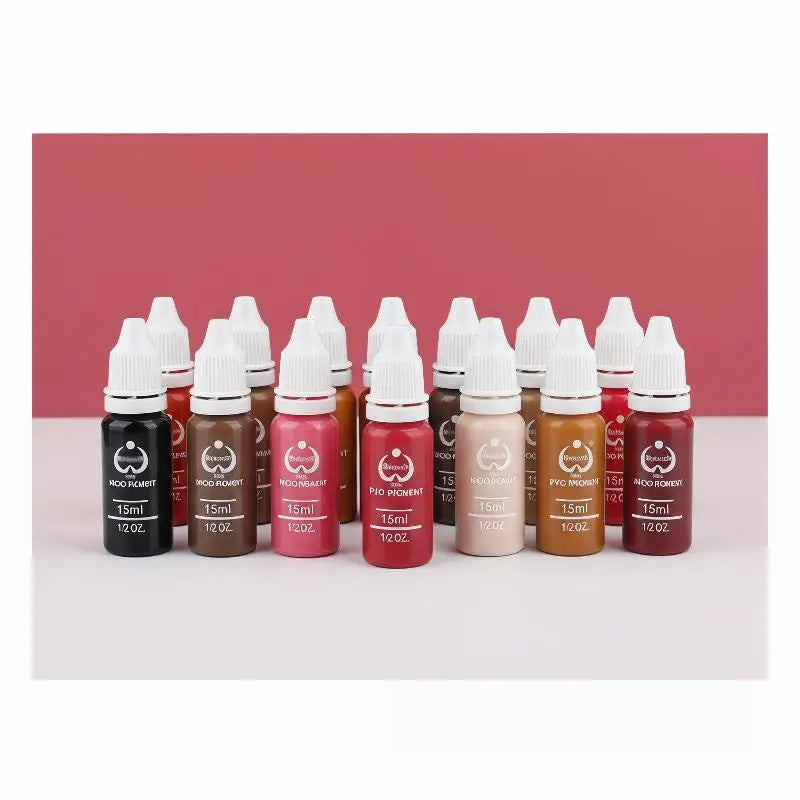 Professional Tattoo Ink Permanent Makeup Eyebrow Lips Eyeliner Qme