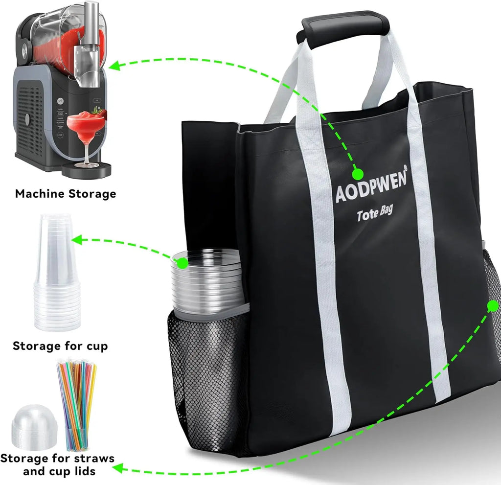 Carrying Bag Ninja Slushie Machine FS301 FS300 Accessories Portable Qme