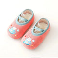 Baby Anti-slip Socks Newborn Warm Crib Floor Shoes with Rubber Sole for Children Boy Toddler Foot Girl Infant Cute Kids Slippers Qme L(3-4Years) pink