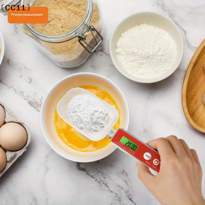 Electronic Kitchen Scale Spoon Mini Tool Milk Coffee Tea Removable Qme