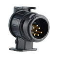 1PCS 13 To 7 Pin Plug Adapter Trailer Connector 12V Towbar Towing Waterproof Plugs Socket Adapter Protect Connections Qme A