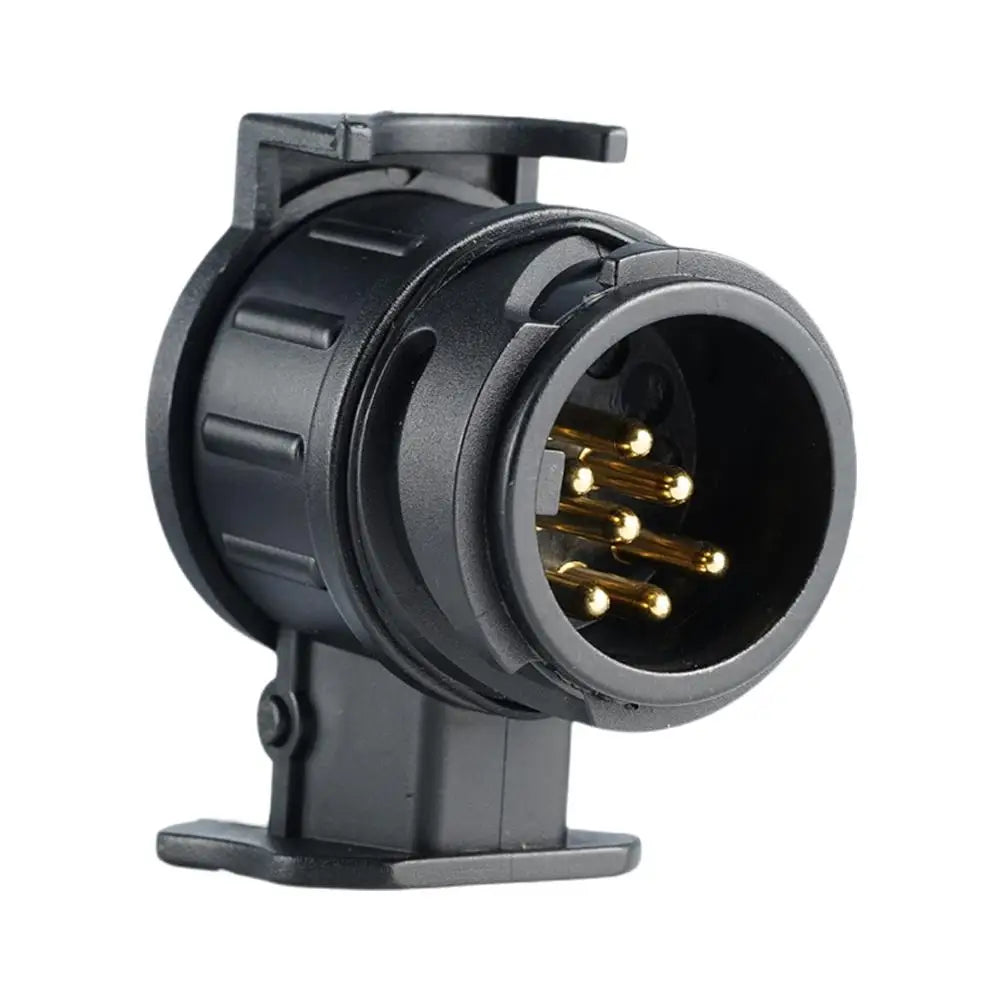 1PCS 13 To 7 Pin Plug Adapter Trailer Connector 12V Towbar Towing Waterproof Plugs Socket Adapter Protect Connections Qme A