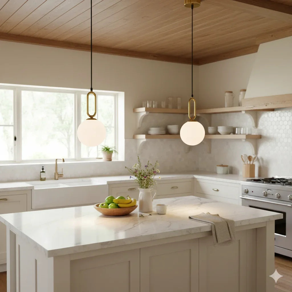 Modern Pendant Light Nordic Minimalist Hanging Lamp Ceiling Decoration PVC Ball Lighting Living Bedroom Dining Room Qme