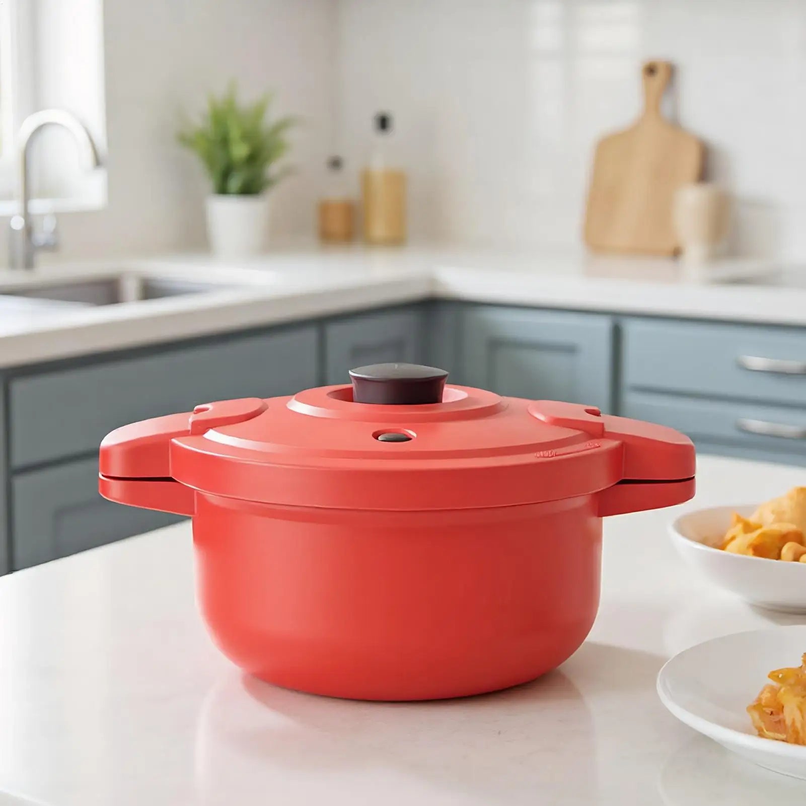 Microwave Pressure Cooker Multi-function Cooking Pot Multifunctional Qme