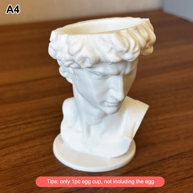 Sculpture Suitable Desk Car Home Decor Miniature David Statue Qme A4