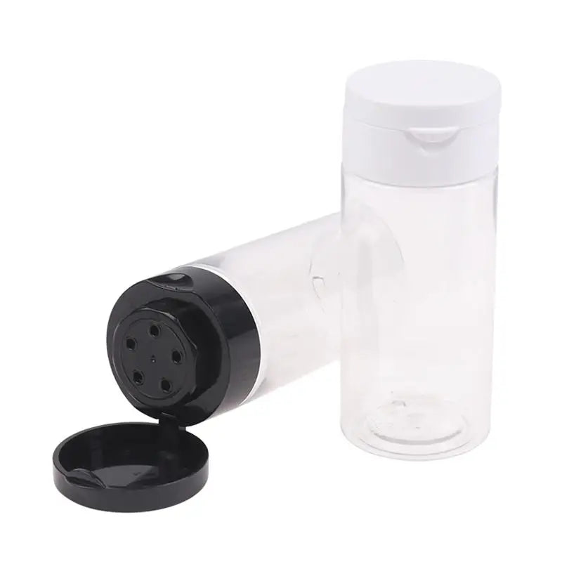 Empty Refillable Cosmetic Jar Pot Loose Face Powder Sifter Case Box Qme