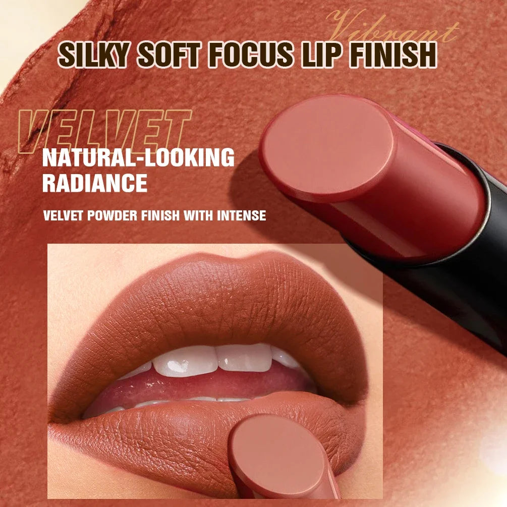 QIBEST Velet Matte Sculpting Lipstick Makeup Sets Long Lasting Moisturizing Lipstick Pen Nourishing Lip Stain Hydrating Lip Tint Qme