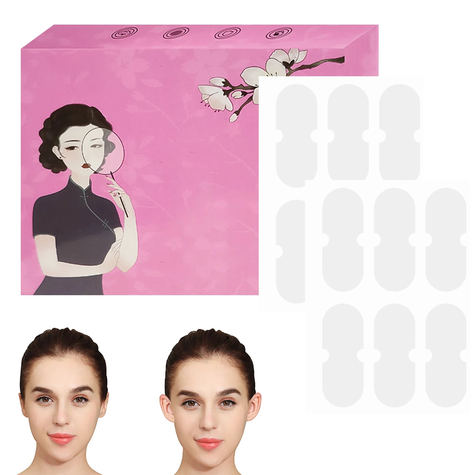 Cosmetic Ear Corrector Elf Stickers Patches No More Big Ears Sticking Qme 12pcs CN