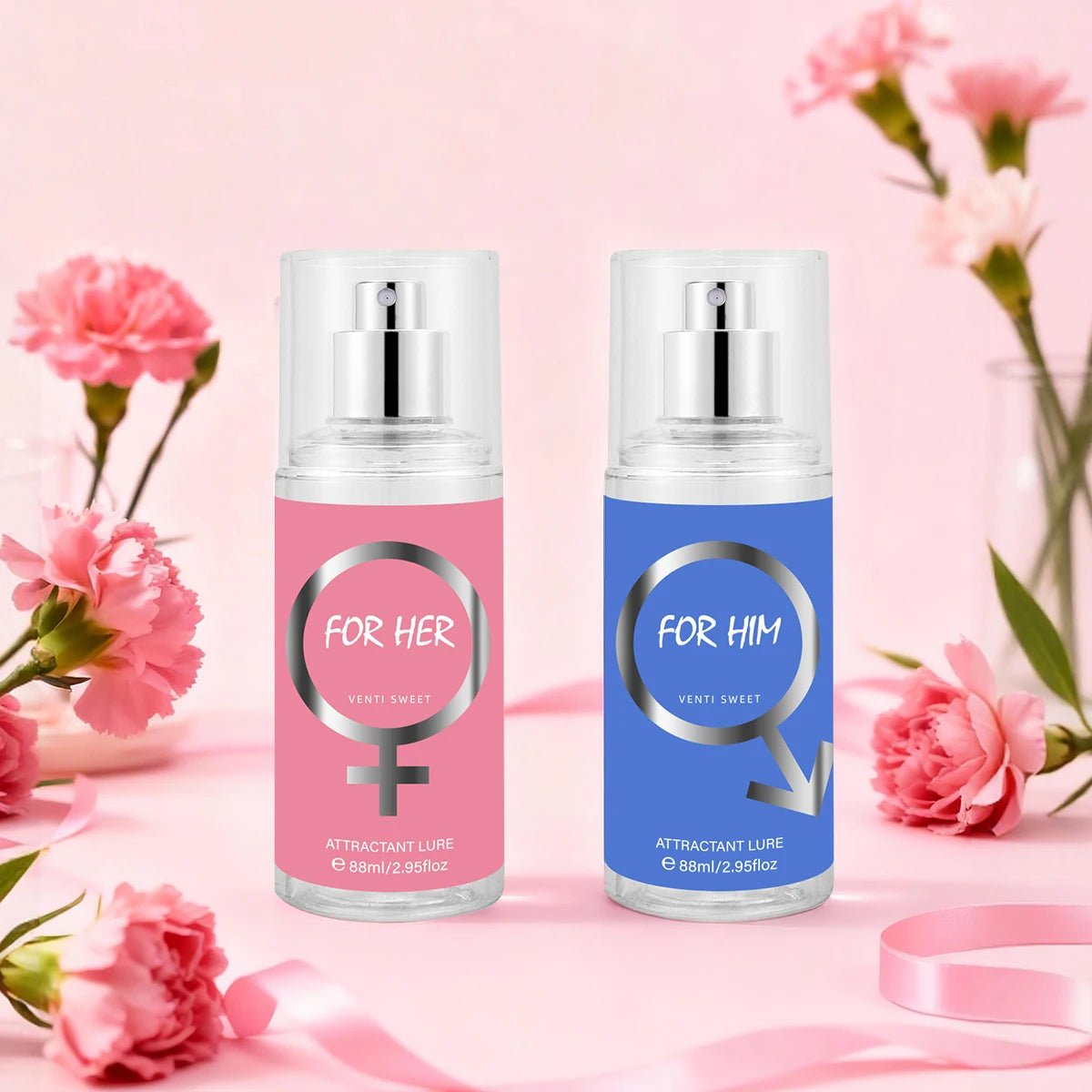 Couple's Light Fragrance Floral Fruity Notes Long-lasting Elegant Qme