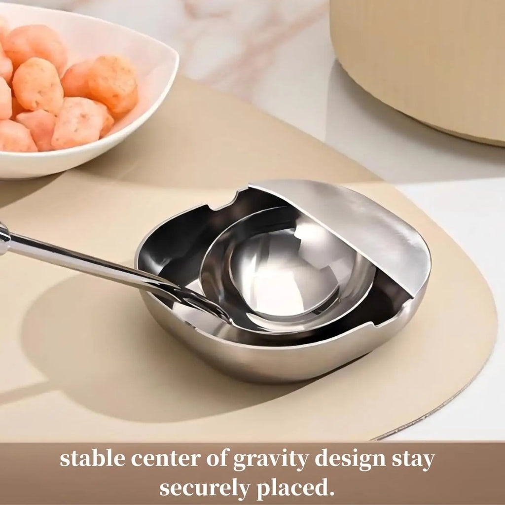 Stove Spoon Holder Self-Standing Utensils Stand Cooking Spatula Holder for Spoon Spatula Kitchen Counter Stove Cooking Home Qme