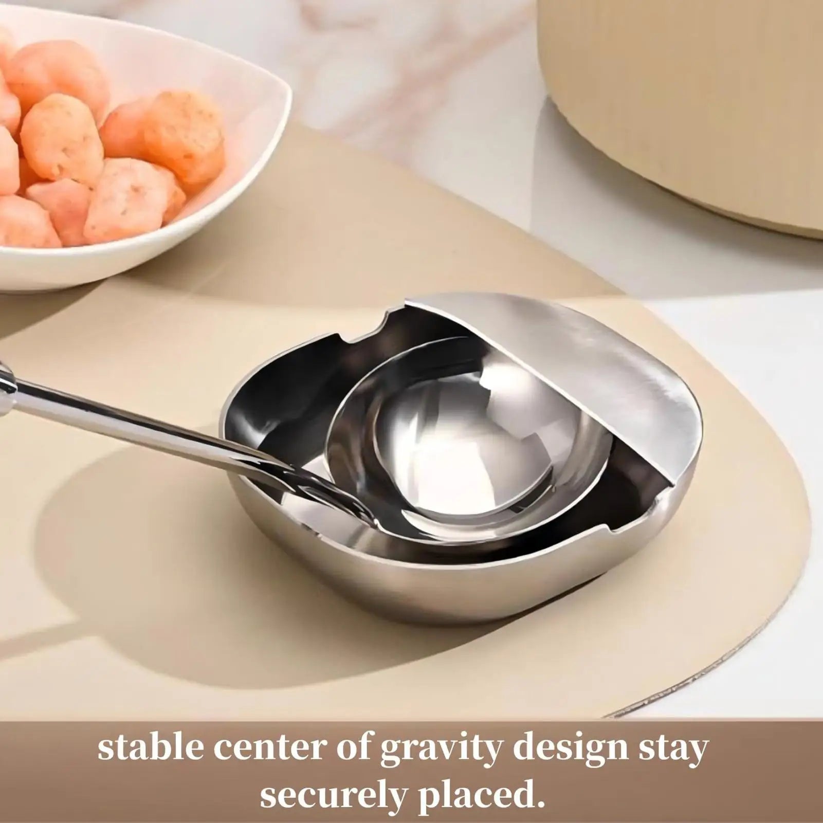 Stove Spoon Holder Self-Standing Utensils Stand Cooking Spatula Holder for Spoon Spatula Kitchen Counter Stove Cooking Home Qme