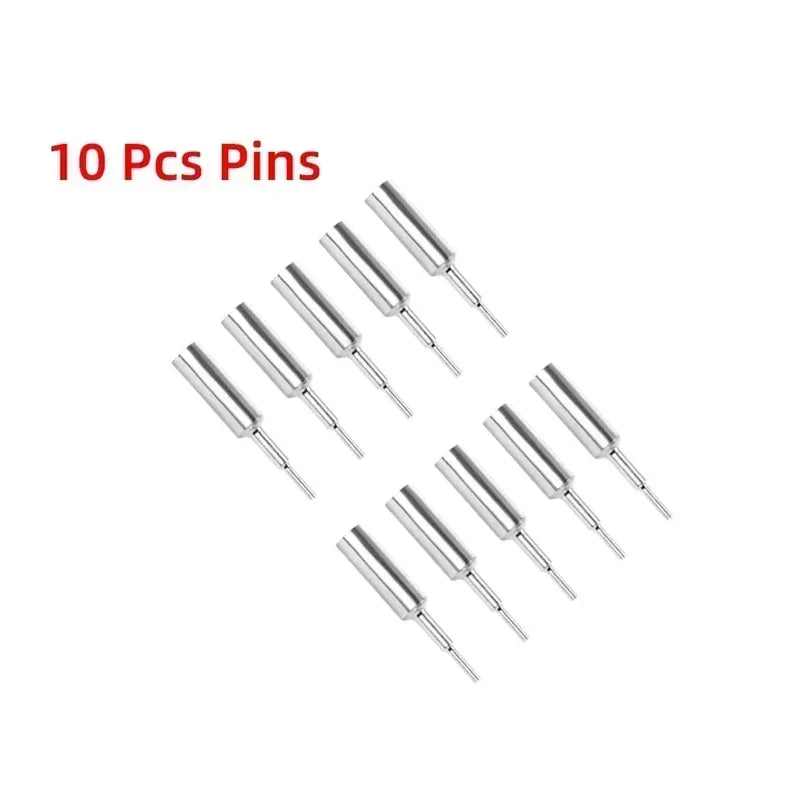 Metal Watch Repair Tool Adjusting Watch Strap Tool Link Pin Tool Remover Easy Bracelet with Watch Pin Band To Remover Adjust Qme 09-10PCS