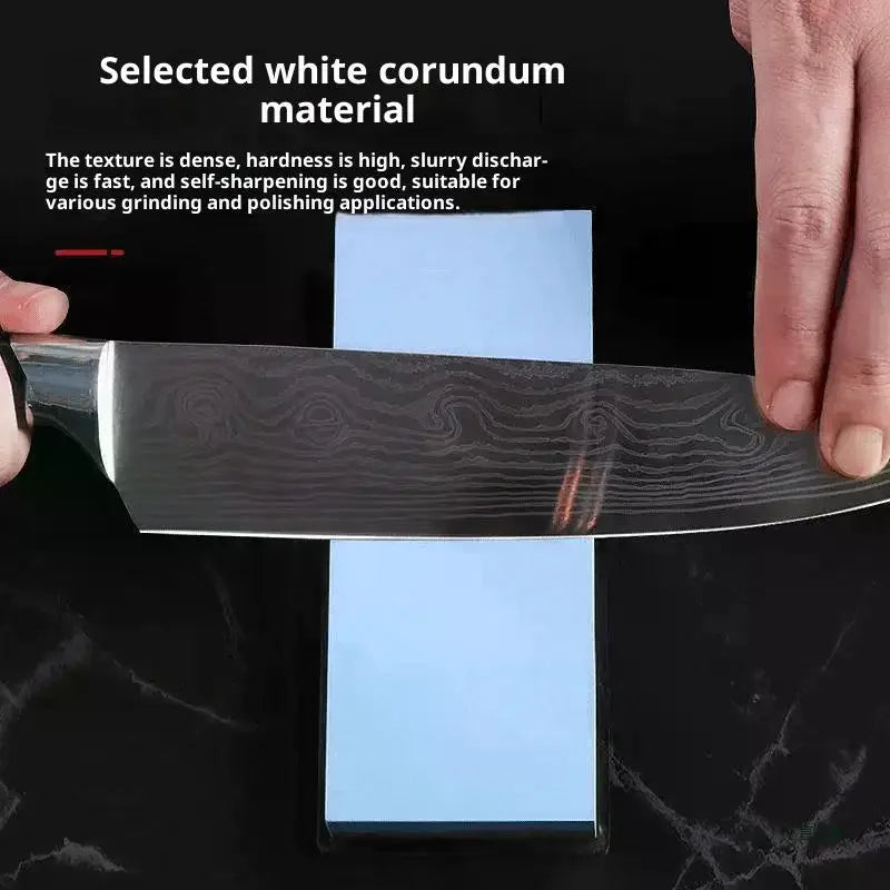 400 1000 3000 4000 8000 Grit Whetstone Knife Sharpening 2 Side Carbon Qme