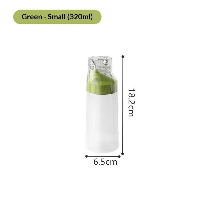 Automatic Opening Closing Squeeze Oil Bottle Household Condiment Dust Qme C