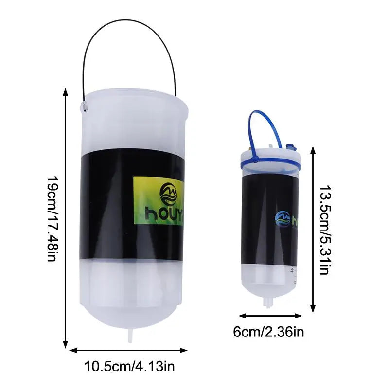 Reusable Shrimp Breeding Hatcher Scale Mark Design Efficient Brine Qme