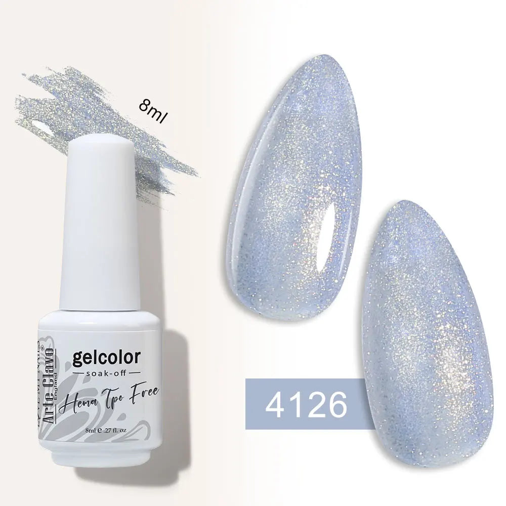Arte Clavo Semi-permanent Gel Nail Varnish 180 Colors Semipermanent