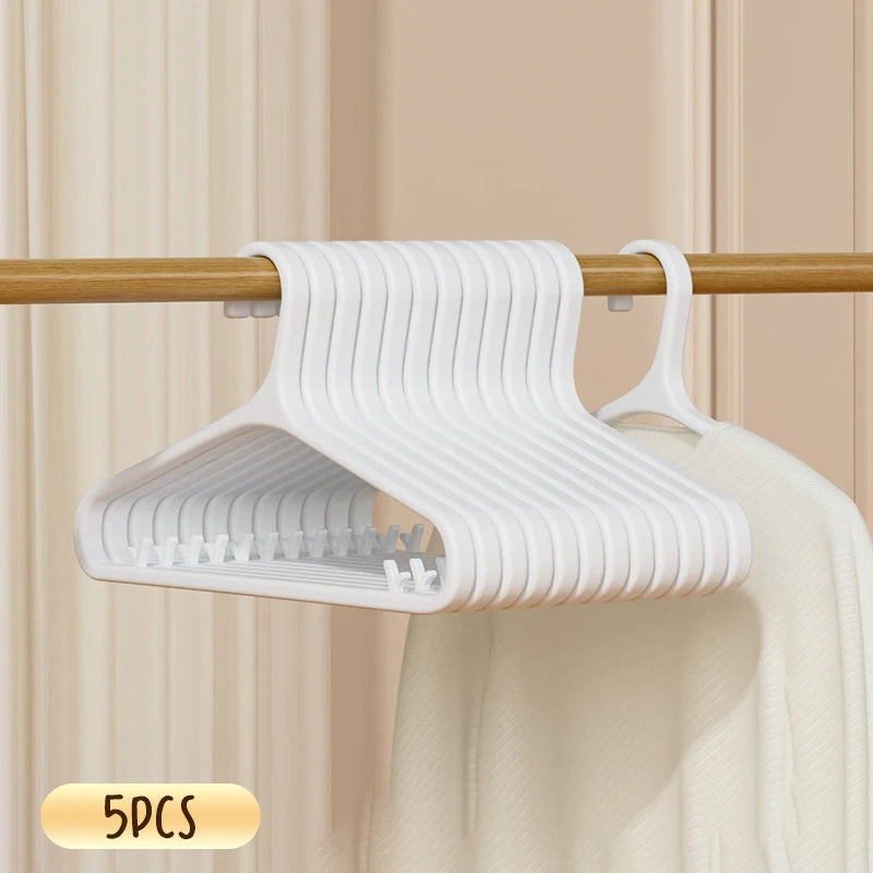 Drying Rack Clothes Hanger Thickened Hangers 5 Portable Household Qme A2