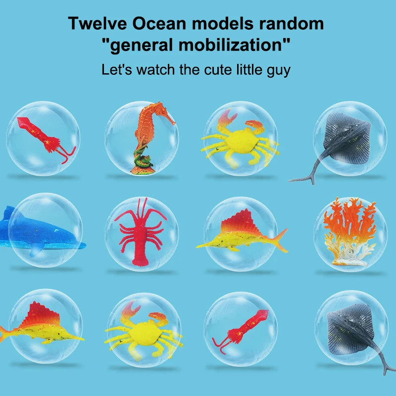 Educational Handmade Toys Ocean Animal Gemstone Dig Kid Qme