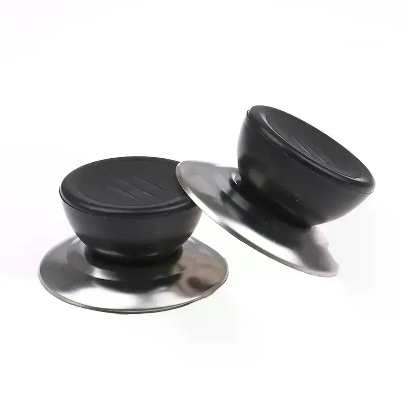 3pcs Universal Plastic Glass Pot Button, Pot Cover Head, Pot Cover Handle, Cover Bead, Cover Cap, Pot Cover Accessories Qme Default Title