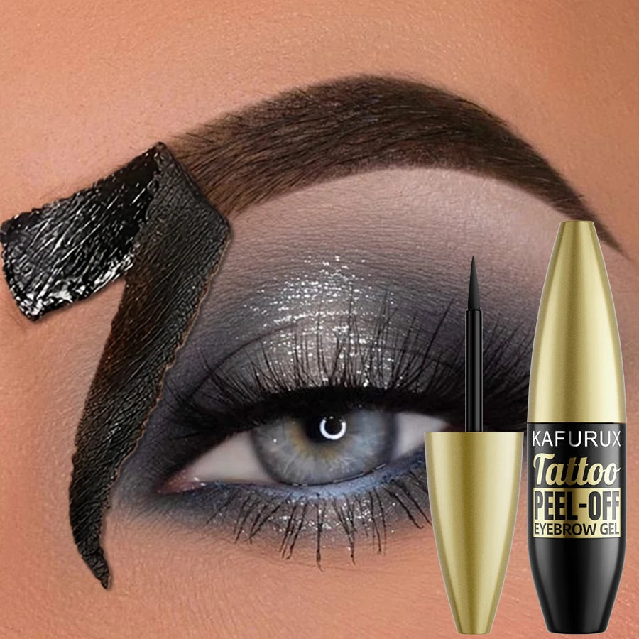 Peel Off Eyebrow Gel Tint Semi Permanent Brow Waterproof Qme 101