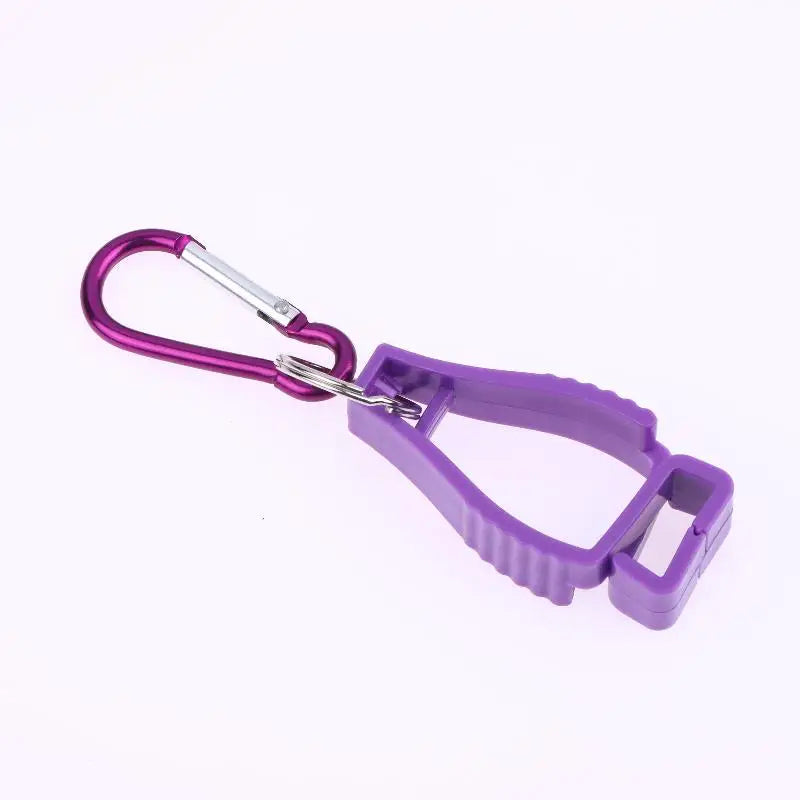 Anti-drop Glove Belt Clamp Worker Construction Multi-purpose Safety Qme Purple
