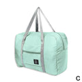 Travel Duffle Storage Bag Oxford Cloth Large Capacity Waterproof Qme Sky blue
