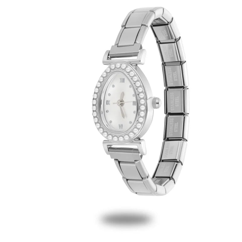 2026 Y2K Printed Pattern Dial Women's Stainless Steel Simple Square Watch Bracelet For Party Friend Wife Birthday Jewelry Gifts Qme S 24