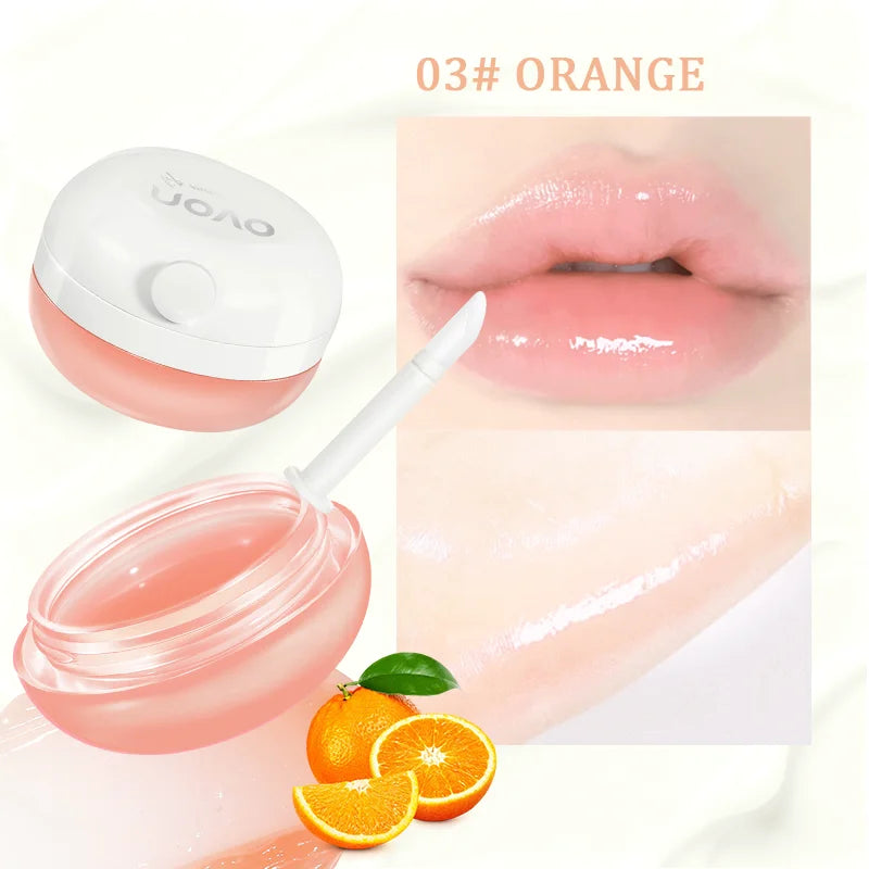Hydrating Fruit Jelly Lip Balm & Lip Mask, With Vitamin E & Shea Butter, Nourishes & Moisturizes For Dry And Chapped Lips Qme 03