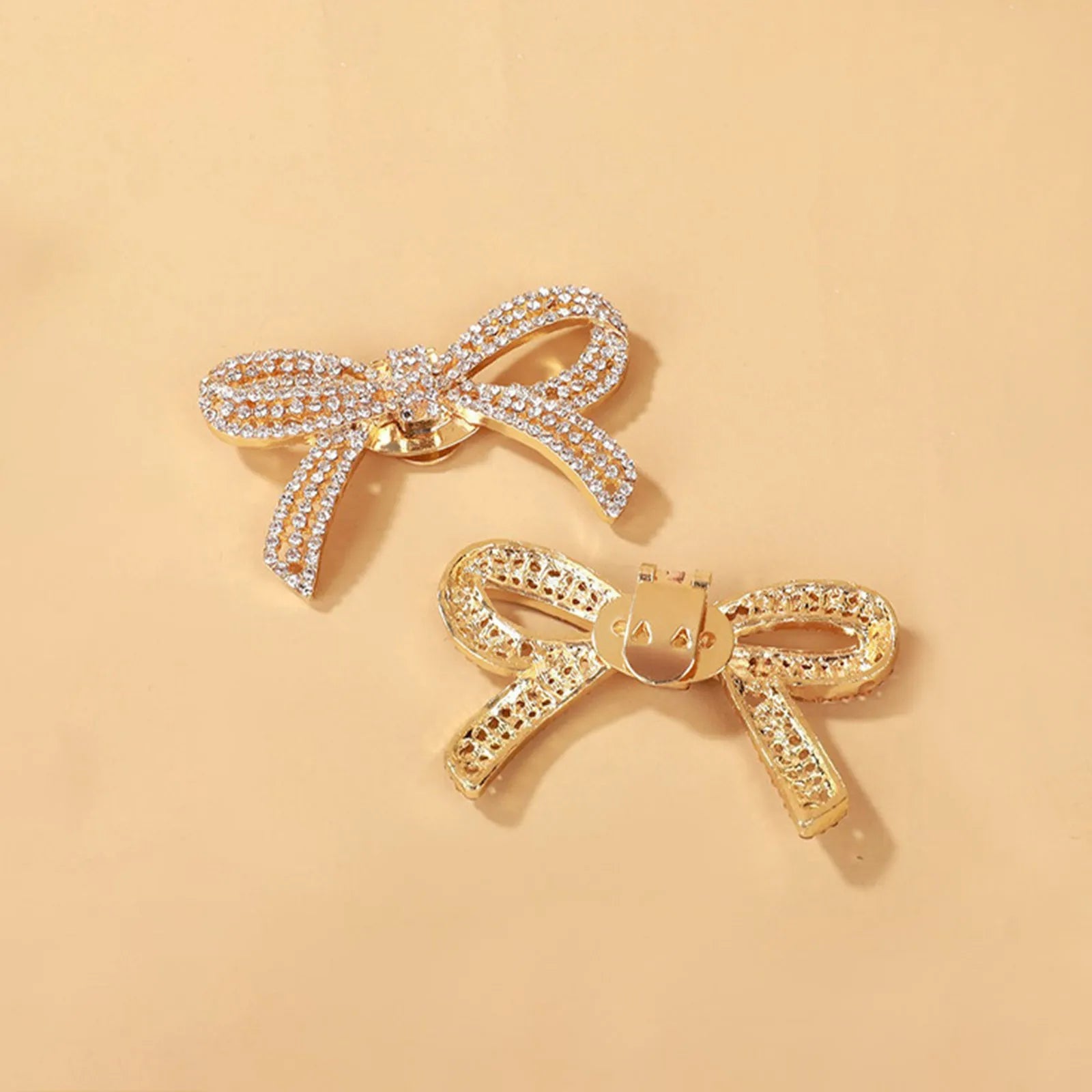 1PC Bowknot Detachable Rhinestone Shoe Buckle Shoe DIY Decoration Accessories High Heels Metal Decoration Buckle Qme